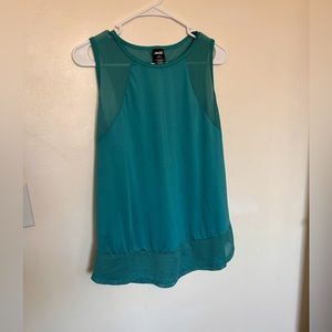 Avia large teal cute tank top!